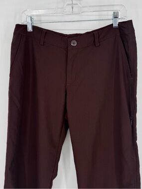 Patagonia Women's Burgundy Maroon Outdoor Hiking Camping Pants Size 10